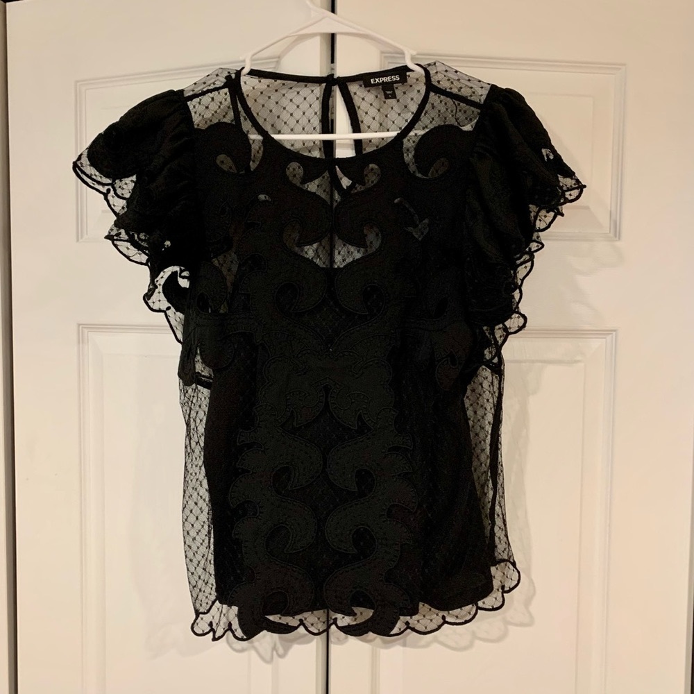 Express lace top